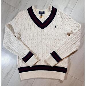 Polo Ralph Lauren Iconic Cricket Boy's  Sweater Size XL (18-20)